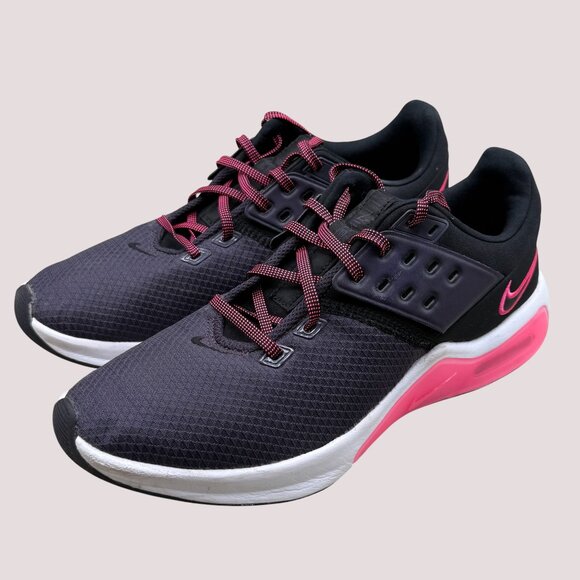Nike Women's Air Max Bella TR 4 Black Pink Purple Sz 9.5 CW3398 001 Training - Picture 1 of 10